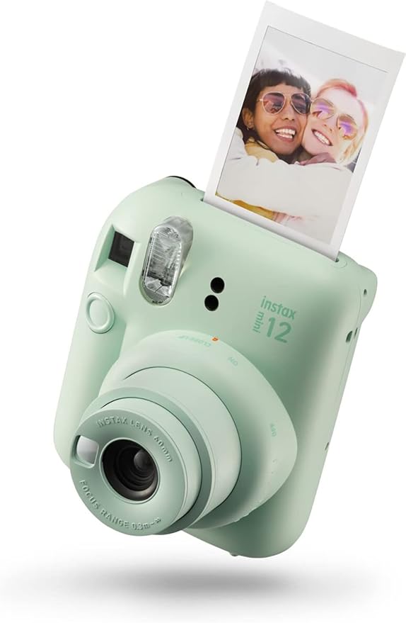 Fujifilm Instax Mini 12 Instant Camera (Mint Green) (Renewed)