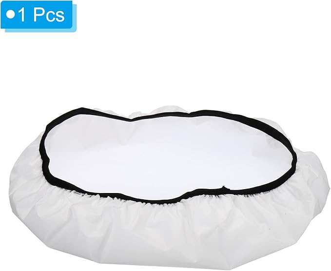 PATIKIL 22" 55cm Soft Diffuser Lamp Cover, Cloth Diffuser Strobe Reflector Lamp Sock for Flash Light Dish Photography Studio, White