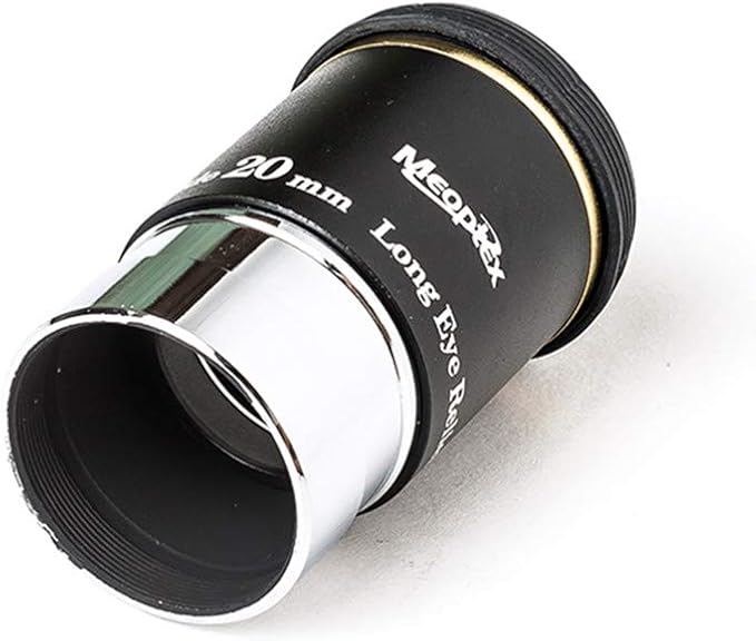MEOPTEX 1.25" 6mm 9mm 15mm 20mm 66-Degree Ultra Wide Angle Eyepiece for Telescope (20mm)
