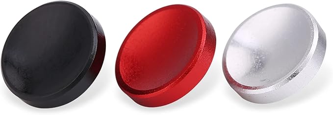 Tangxi Camera Shutter Buttons, 3pcs Universal Aluminum Alloy Camera Shutter Release Buttons with Concave for for for