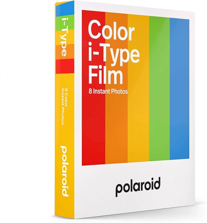 Polaroid Color i-Type Instant Film (8 Exposures) + 5" Photo Album for Polaroid Prints - Gift Bundle