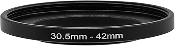 30.5-37/42/43/46/49/58mm Step Up & Step Down Rings Adapter for Lens and Filter 30.5-42 Filter Adapter Ring 30.5mm Lens to 42mm Filters