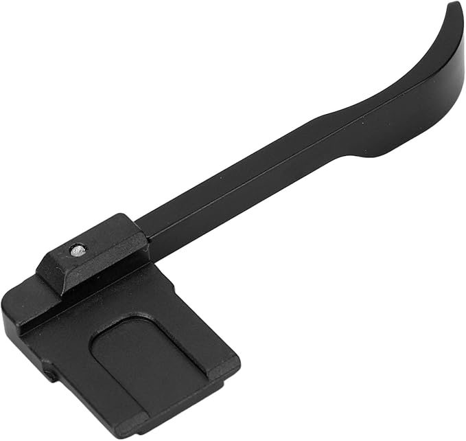 Thumb Up Grip for A6700 Cameras, Metal Thumb Up Rest Hand Grip, Hot Shoe Thumb Grip, for Stable and Hand Hold (Black)