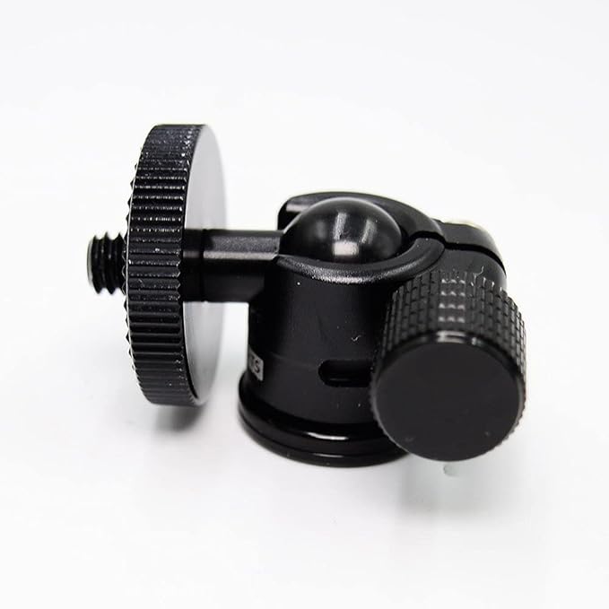 koolehaoda 3/8 Mini Ball Head for Camera Tripod Monopod (3/8 Ball Head)