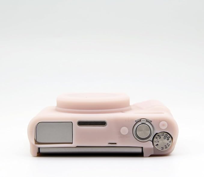 Easy Hood SX740/SX730 Camera Case, Camera Cover Silicone Sleeve Protective Case, Anti-scratch Soft Camera Body Skin for PowerShot SX740/SX730 HS Digital Camera,Light Pink