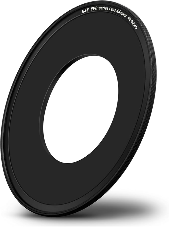 H&Y Magnetic Step Up Filter Ring 49 to 82mm, Ultra-Slim Aluminum Lens Filter Stepping Ring for Adapting 49mm Lens to an 82mm Filters, EVO Series