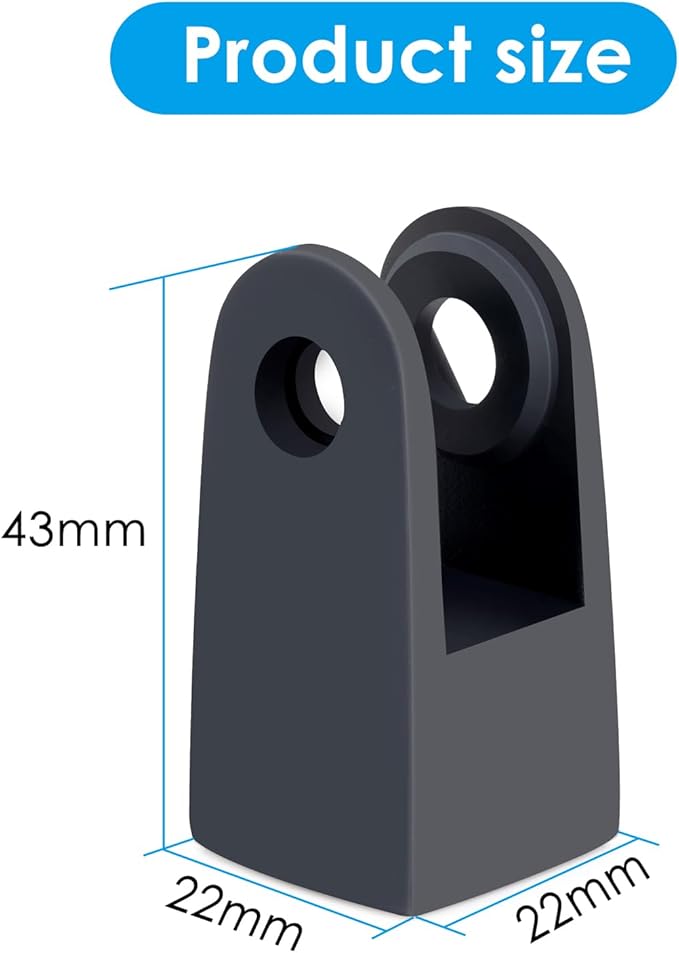 YOUSHARES HyperX Quadcast Mount Adapter for HyperX Quadcast s Mic - The HyperX Quadcast Boom Arm Replacement Adapter Get The Reliable Support and Allowing for More Diverse Content Creation Scenarios