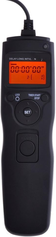 ABUYCS Timer Remote Control Shutter Release for Canon EOS 1500d 1300d 1200d 1100d 1000d 650d 600d 550d 500d 450d 400d 350d 300d 100d 60d 70d Digital DSLR Camera