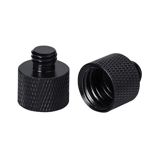 5/8 Female to 1/4 3/8 Male Camera Screw Adapter Thread for Mounting Camera Tripod