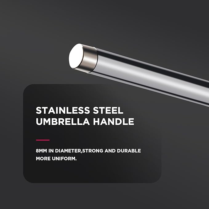 [2 Pack] 33" Black/Silver Reflector Umbrella Kit,Photography Umbrella Lighting Reflector for Contrast, Concentrative Light,Studio/Outdoor Photo and Video Lighting Accessories (2 * 33" Black)…