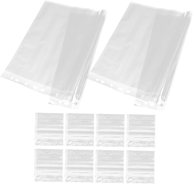10pcs Document Pouch for Negative Film Storage Heavy Duty Page Protectors for Archival Photos Dustproof and Space-Saving Design for Collectors and Enthusiasts