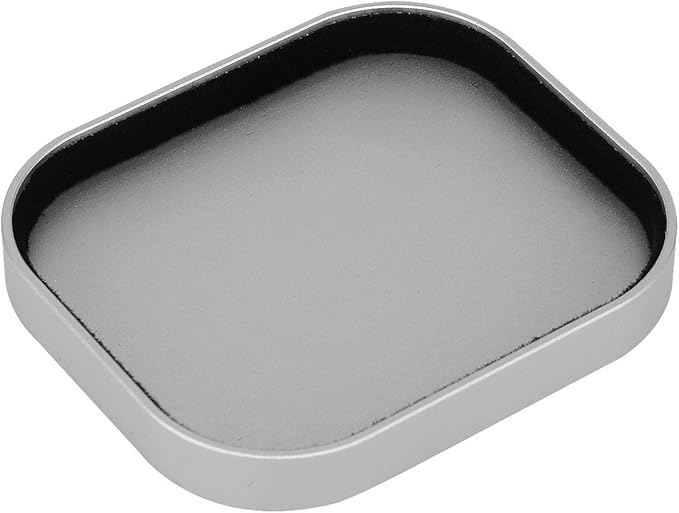 Haoge Cap-HG-36W Square Metal Cover Cap for Haoge Specific Square Lens Hood Silver