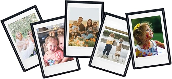 Orga'Neat 2x3 Magnetic Photo Frame Refrigerator for Fujifilm Instax Mini Instant Film, Magnet Picture Frames for Fridge Small Picture Holder for 8.6cm*5.4cm Picture -15 Pack