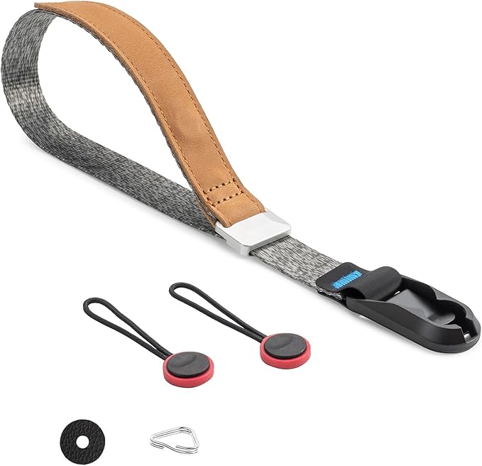 mecizox Camera Wrist Strap, Camera Hand Straps for Photographers, Adjustable Quick Release for DSLR SLR