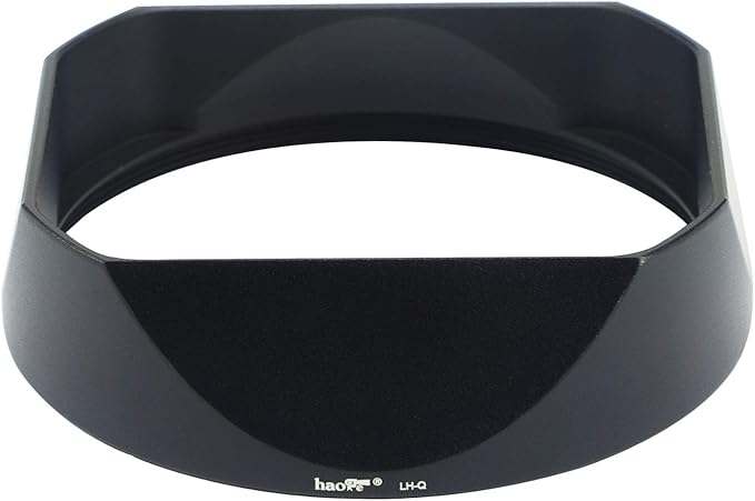 Haoge LH-LQ Metal Square Lens Hood for Leica Q2 Q Q-P QP q Camera Accessories Black
