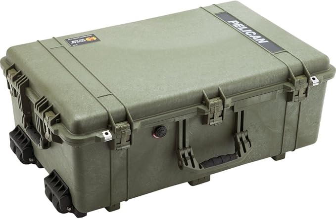 Pelican 1650 Case With Foam (OD Green)