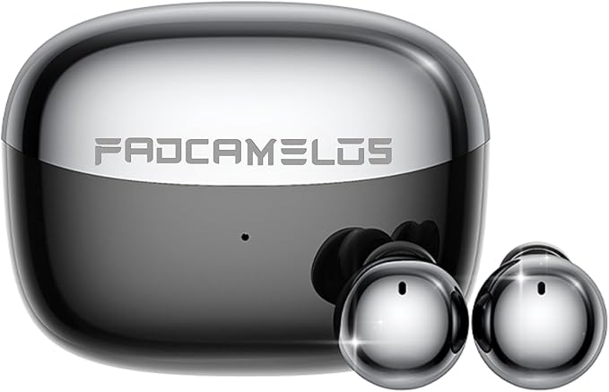 Aesthetic 2-in-1 Wireless Earbuds, Bluetooth 6.0 Ultra-Mini Stylish Headphones for Sleep & Day, Built in Mics & Enhanced Bass Earphones, IPX5 Waterproof All in Comfortable Ear Buds