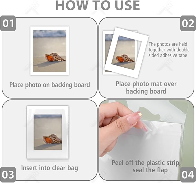 Golden State Art, Acid Free, Pack of 5, 11x14 White Picture Mats Mattes with White Core Bevel Cut for 8x10 Photo + Backing + Bags