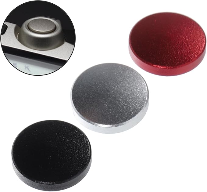 Vaguelly 3pcs Shutter Release Button Concave Accessory for Enhanced Camera Control Comfortable Grip and Artistic Compatible Various Models