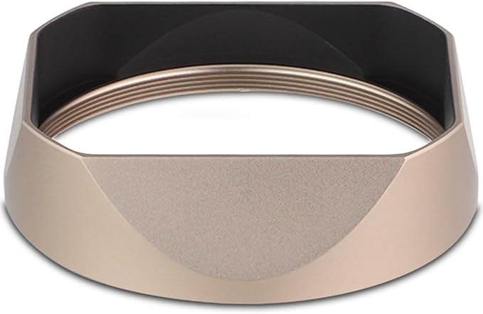 Haoge Metal Square Lens Hoods for Leica Q3 Q3-43 Camera Accessories Antique-Copper LH-LQ343AC