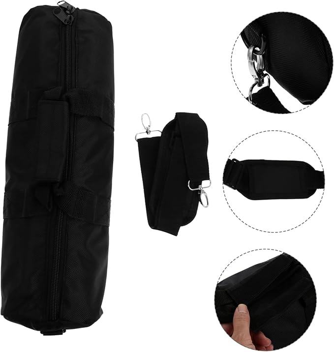 Oxford Fabric Tripod Bag with Shoulder Strap Lightweight Photography Equipment Carrier for Monopod Light Stand and Outdoor Use Padded Protective Storage Pouch