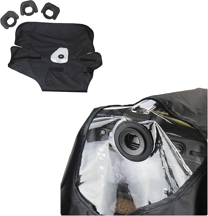 Professional DSLR Camera Rain Cover Gear Large Sleeve Protection for Canon EOS 5D Mark IV III 5DSR 7DM2 6DM2 7D 6D 90D 80D 1D Mark IV 1DX 1DS III II for Nikon D850 D3500 D3400 D7500 D5600 D5