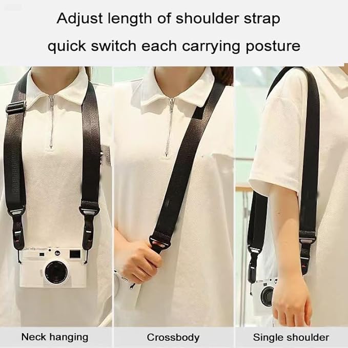 Camera Strap Quick Release Strap, Durable Nylon Strap for Safe Carrying, Perfect for Photography and Binoculars
