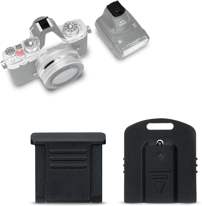 2Pack Camera and Flash Hot Shoe Cover Cap for Nikon Speedlite SB-910 SB-900 SB-700 SB-500 SB-5000 on Nikon D850 D810 D780 D750 D7500 D7200 D5600 D5300 D3500 D3400 Coolpix P1000 P950 Camera