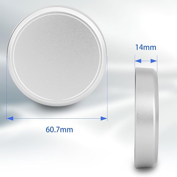 Haoge Cap-X54W Metal Lens Cap for Fujifilm X100VI Fuji X100V Camera Silver Compatible with Haoge LH-X54W Lens Hood