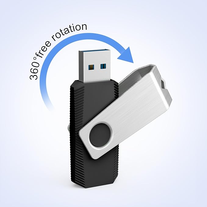 TOPESEL USB Flash Drives 5 Pack 64GB USB 3.0 Flash Drive, Thumb Drive Thumb Drive USB Flash Drive USB Memory Stick USB Memory Stick for PC laptops, Ta