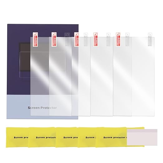 5PCS Screen Protector for Anycubic Photon Mono 4, LCD 3D Printer PET High Light Transmittance Screen Protector Film for Mono 4/Ultra