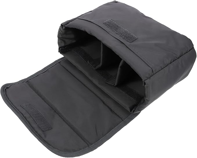 SUPVOX Padded Camera Bag Insert Compact Foldable Camera Case for Dslr Lens Protection Fits Backpack Messenger Bag