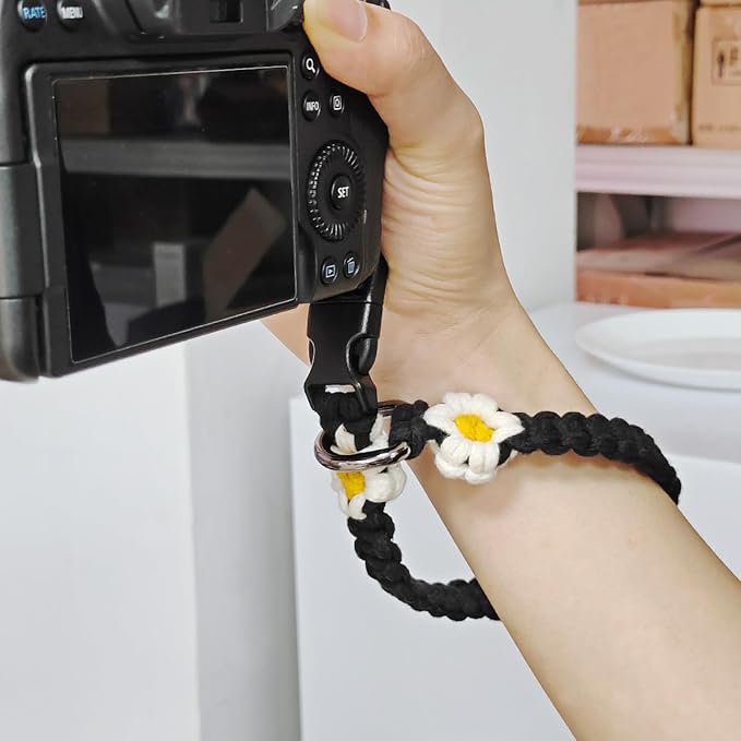 Camera Wrist Strap, Secure & Adjustable DSLR Camera Hand Strap, Sling, Lanyard, Accessories