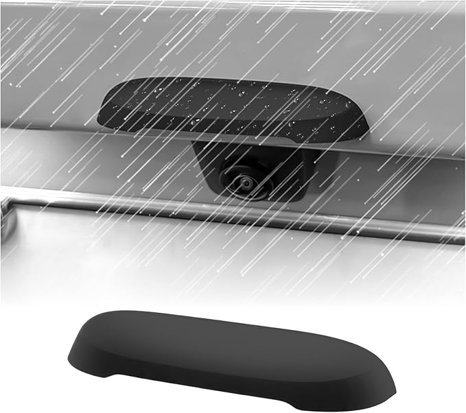 Car Rear View Backup Camera Cover Rainwater Resistant,Silicone Car Rear View Camera Cover for Clear Reversing Image,Universal Self-Adhesive Backup Cameras for Cars Covers