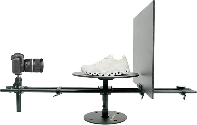 Glide Gear REVO 50 360° Rotating Camera Platform Rig, Adjustable Arm for DSLR or Smartphone, Aluminum Build, Supports Up to 40lbs