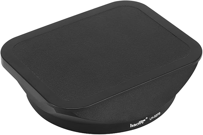 Haoge LH-S27B Bayonet Square Metal Lens Hood Shade with Cap for Sony Vario-Tessar T FE 24-70mm F4 ZA OSS SEL2470Z Lens