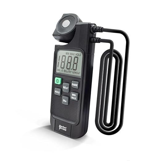 PerfectPrime Light Meter (Solar Light)