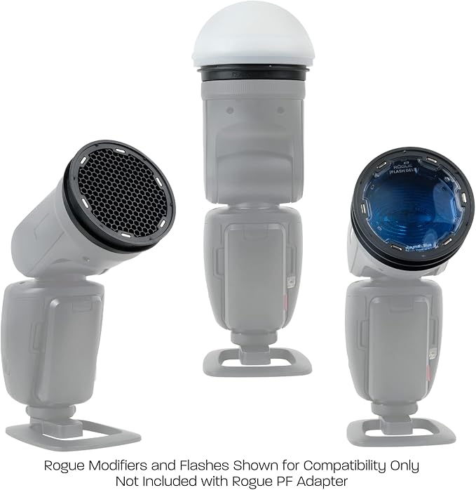 Rogue Round Flash Magnetic Light Modifier (PF Adapter for Profoto Flashes)
