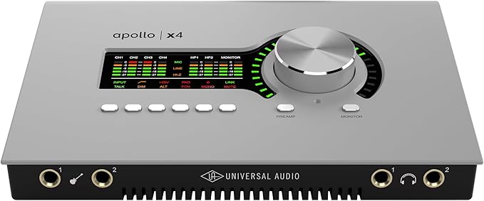 Universal Audio Apollo x4 Gen 2 Studio + Edition Thunderbolt 3 Audio Interface