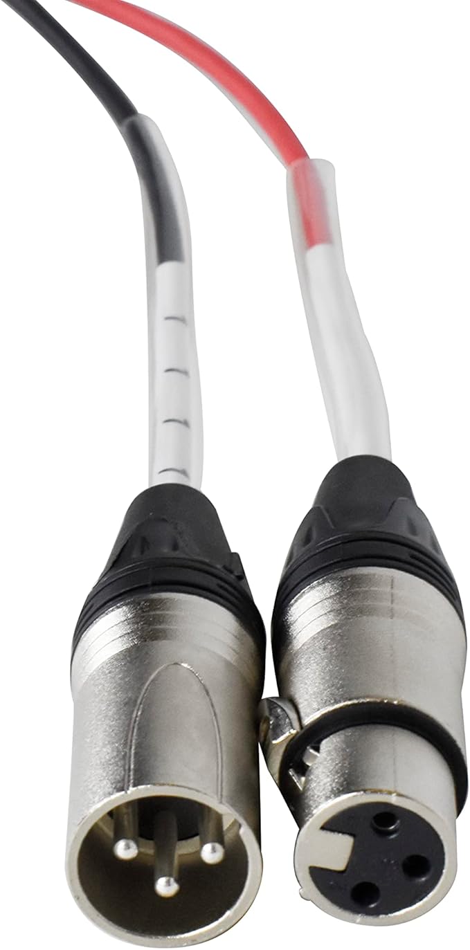 PRORECK 16-Channel Low Profile XLR Send Circuit Board Snake Cables, XLR Splitter Cable for Live, Recording, Stage, Studio, 100 Feet Long