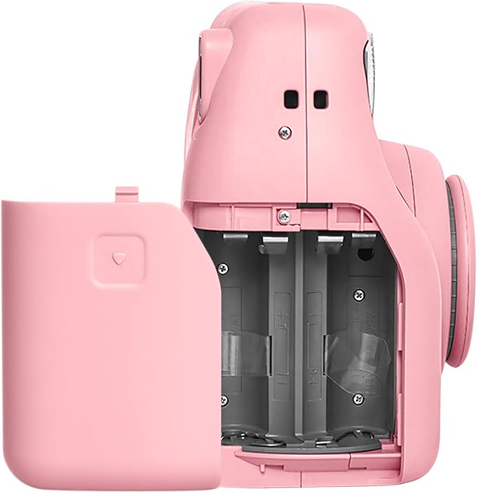 Battery Door Cover for Fujifilm Instax Mini SE Accessories Instant Camera, Battery Cover Replacement for Fuji Instax Mini SE, Fuji MiniSE Battery Side Cover Accessories - Pink