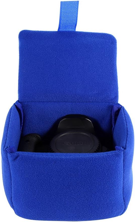 Yosoo DSLR Camera Bag Insert Pad Shockproof Protection Case Organizer Accessory For Photographing (Blue) Camera Insert Small Camera Bag Insert