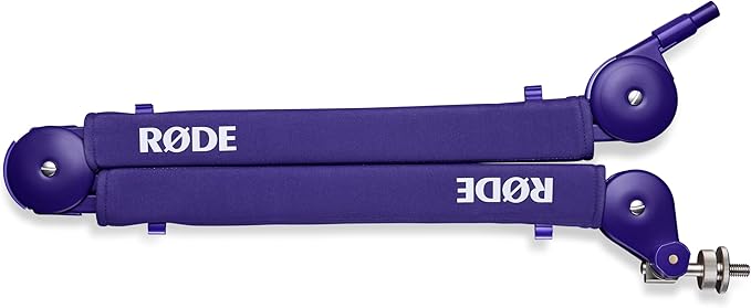 RØDE PSA1+ Professional Studio Arm with Spring Damping and Cable Management (Purple)