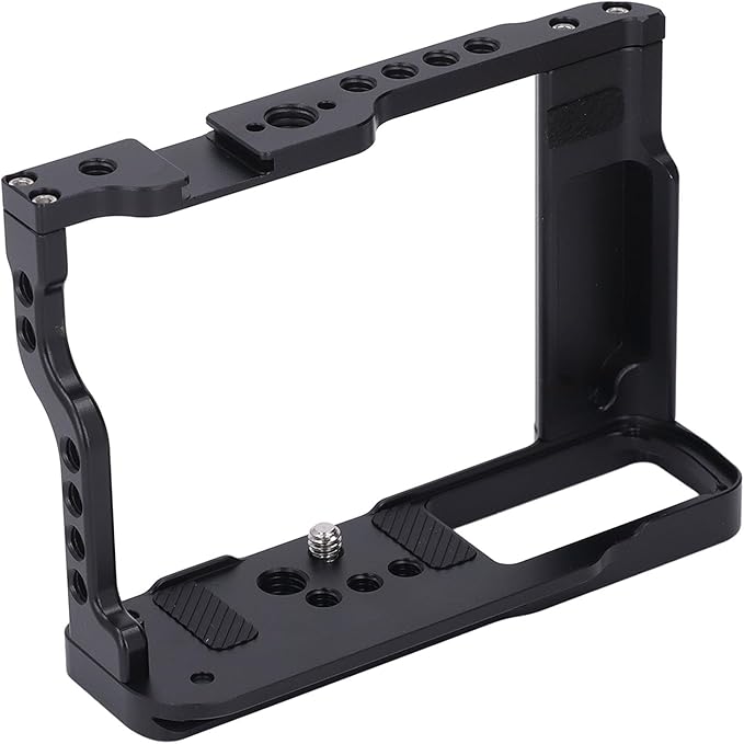 Qiilu Camera Rig for S9 Aluminum Alloy Camera Cage for Video Production with Cold Shoe Mount and MultiDevice Support Rewritten