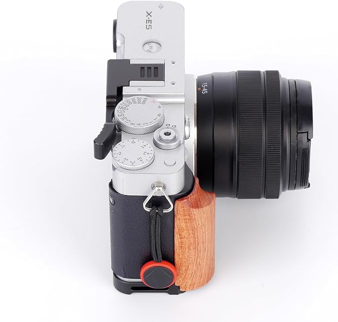 Metal Thumbs Up Grip for Fujifilm Fuji X-E5 Camera, XE5 Thumb Up Rest Hand Grip Anti-Slip Finger Grip, Hot Shoe Mount Thumb Support Enhanced Grip for One-Handed Photography (Black)
