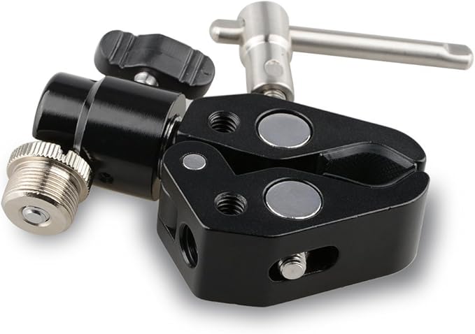 CAMVATE Crab Clamp Articulated 1/4 Mini Ball Head for Microphones - 1465