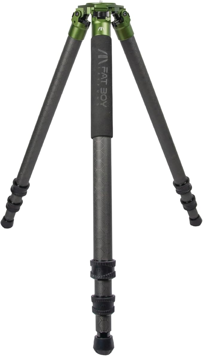 Fatboy Tripods Traverse 3 Section Tripod - Carbon Fiber and Aluminum, stabile, Lightweight Tripod for Hunting, Shooting, Photography, Quick Deployment, Durable