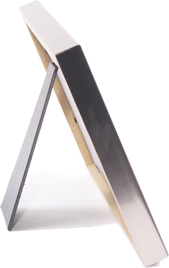 Creative Picture Frames 4-6X11Ss-B Stainless Steel Business License Certificate Frames For Professionals 3.5 By 8.5 Inch Self