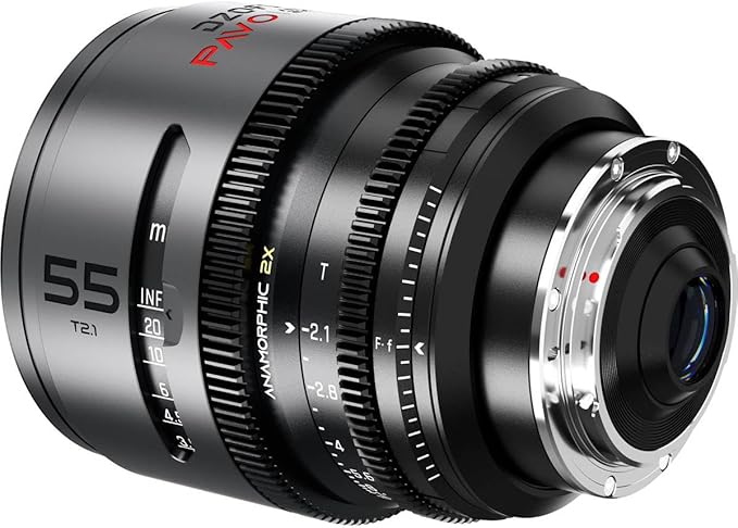 DZOFILM PAVO 2X Anamorphic Prime Lens for PL/EF Mount, Neutral Coating - 55mm, T2.1