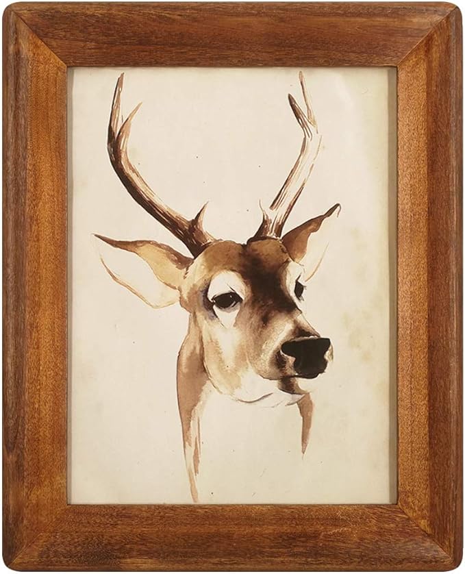 8.5x11 Wood Picture Frames,Rustic Brown Diploma Certificate Award Photo Frame